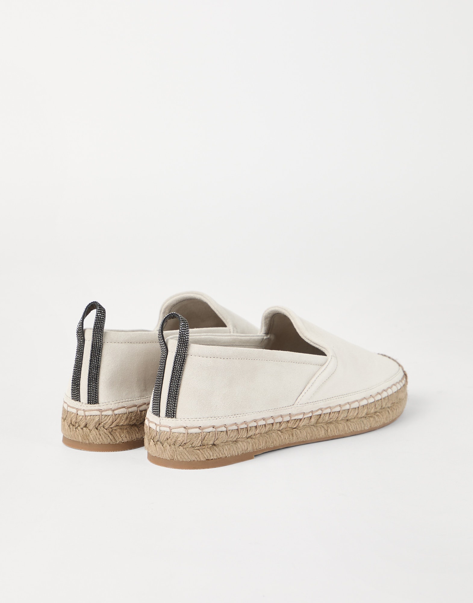 Suede espadrilles with precious loop detail - 2