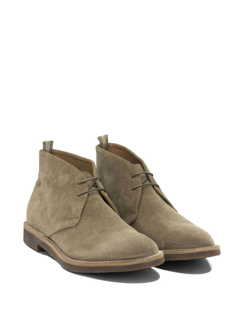 OFFICINE CREATIVE suede loafers outlook