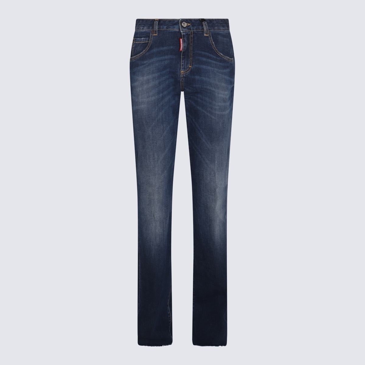 DSQUARED2 BLUE DENIM JEANS - 1