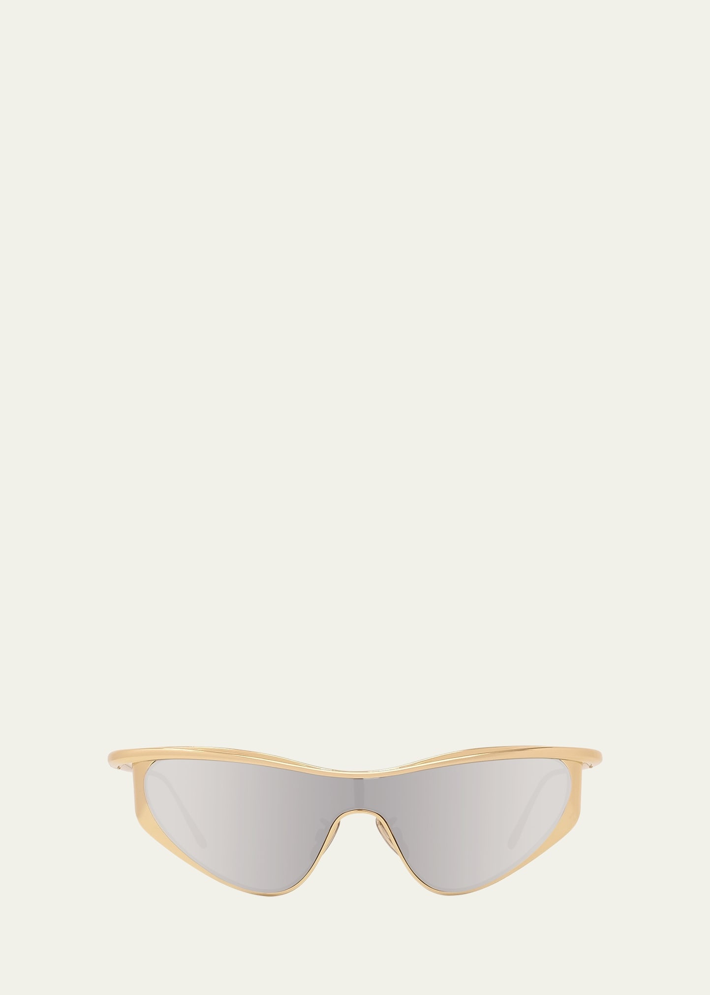Signature Metal & Nylon Shield Sunglasses - 1