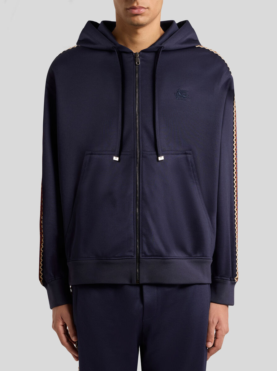 HOODED SWEATSHIRT WITH PEGASO EMBROIDERY - 2