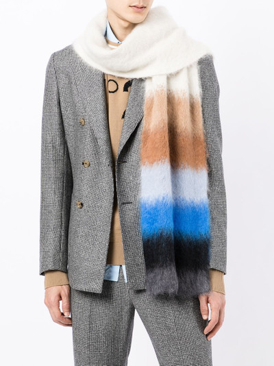 N°21 ombré  knitted scarf outlook