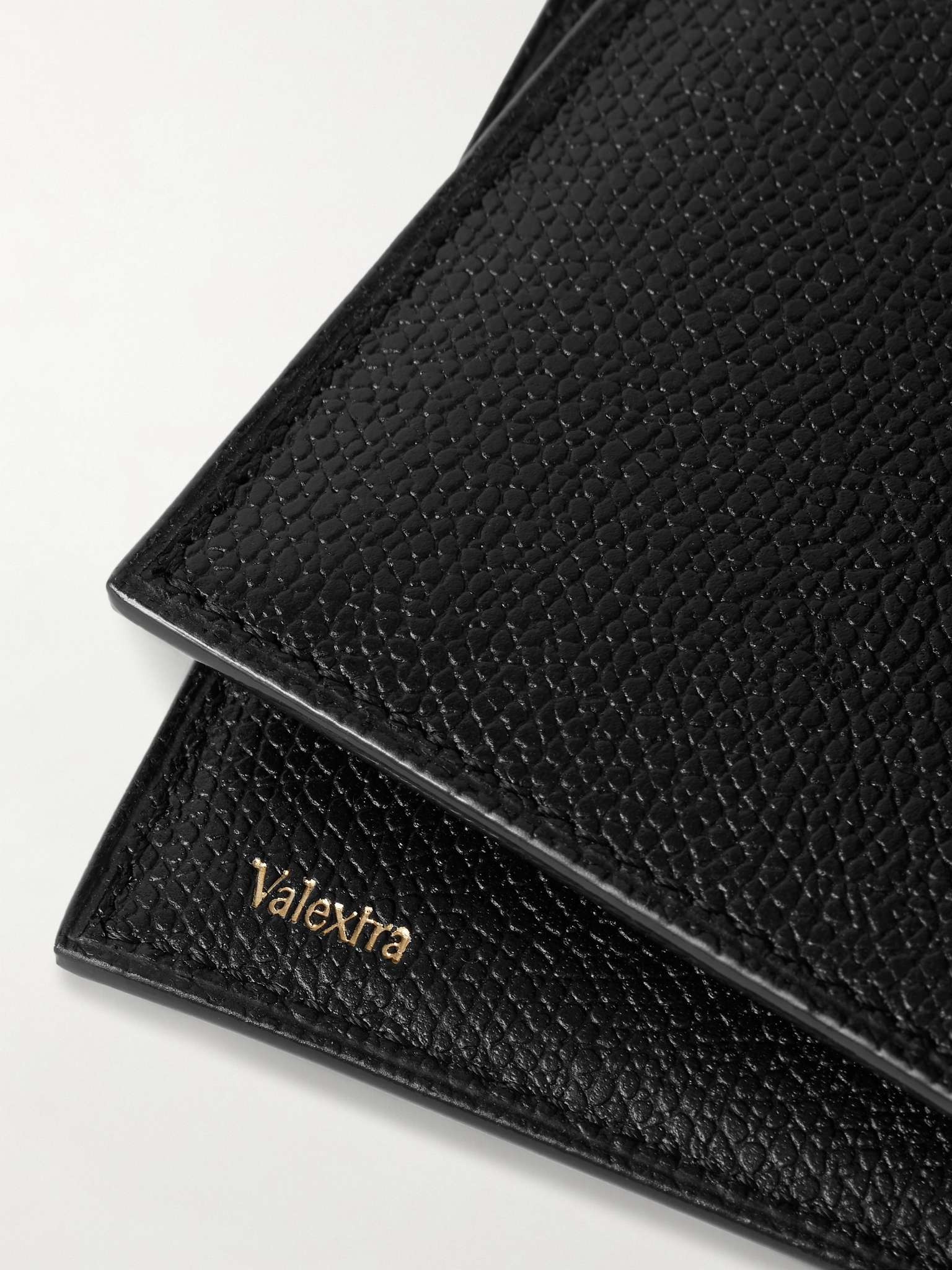 Pebble-Grain Leather Billfold Wallet - 8