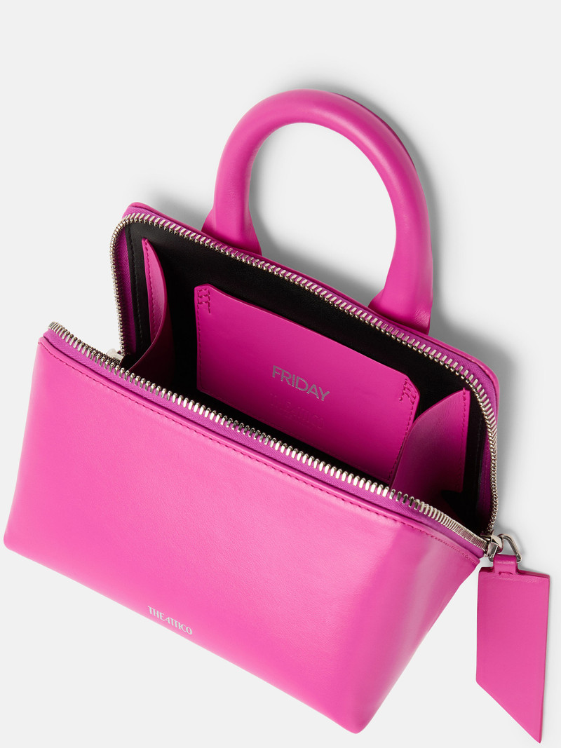''FRIDAY'' FUCHSIA MINI HANDBAG 4