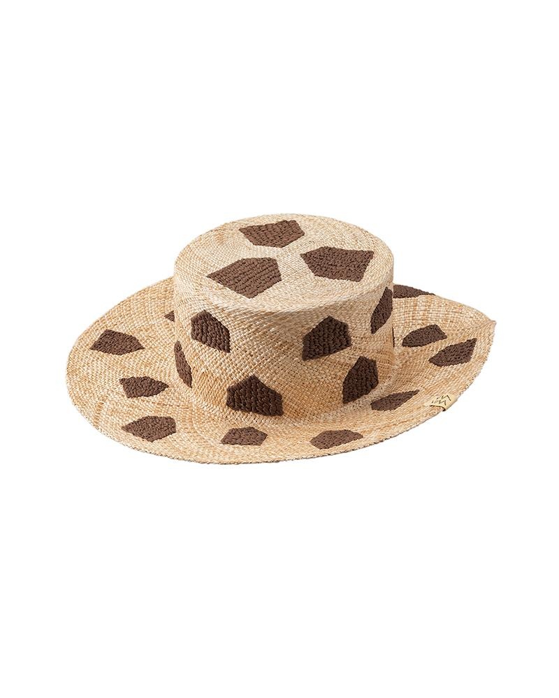 STRAW BOATER HAT - 1