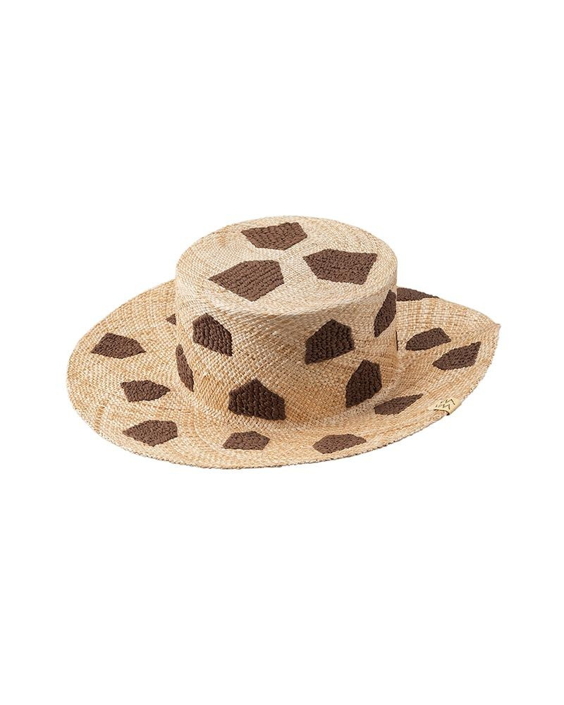 STRAW BOATER HAT 1