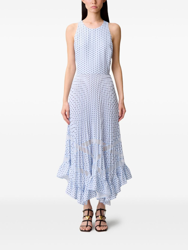Claudie Pierlot ruffled midi dress outlook