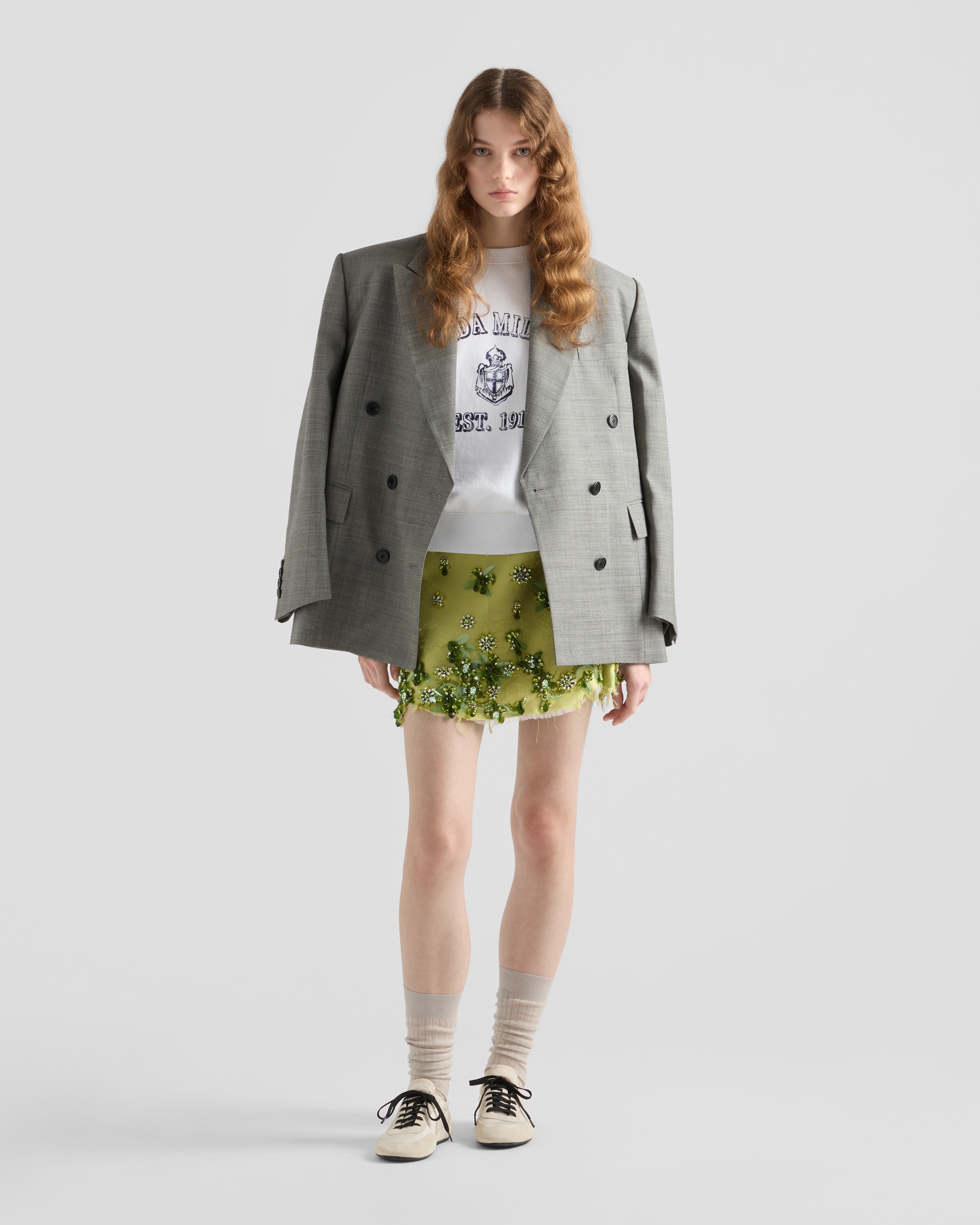 Cotton crew-neck sweatshirt - 2