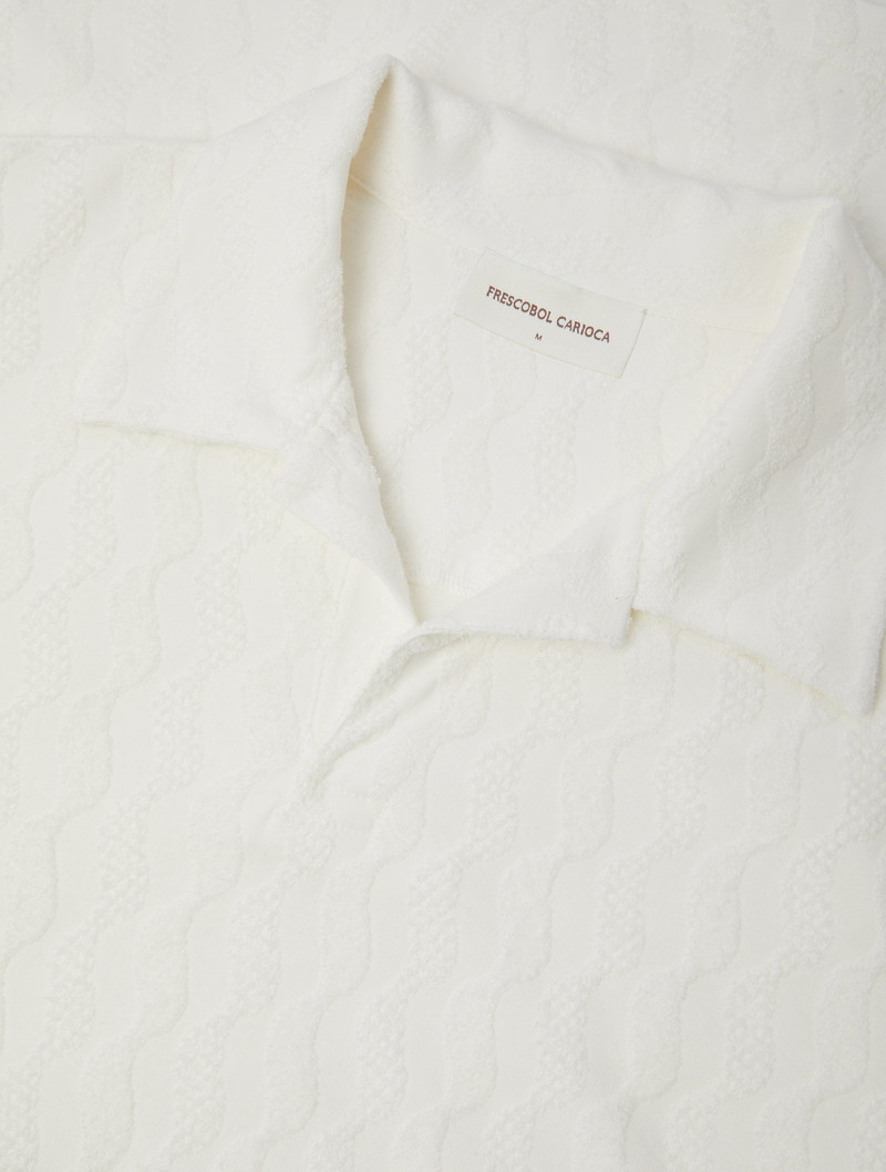 FRESCOBOL CARIOCA FAUSTINO TERRY JACQUARD POLO outlook