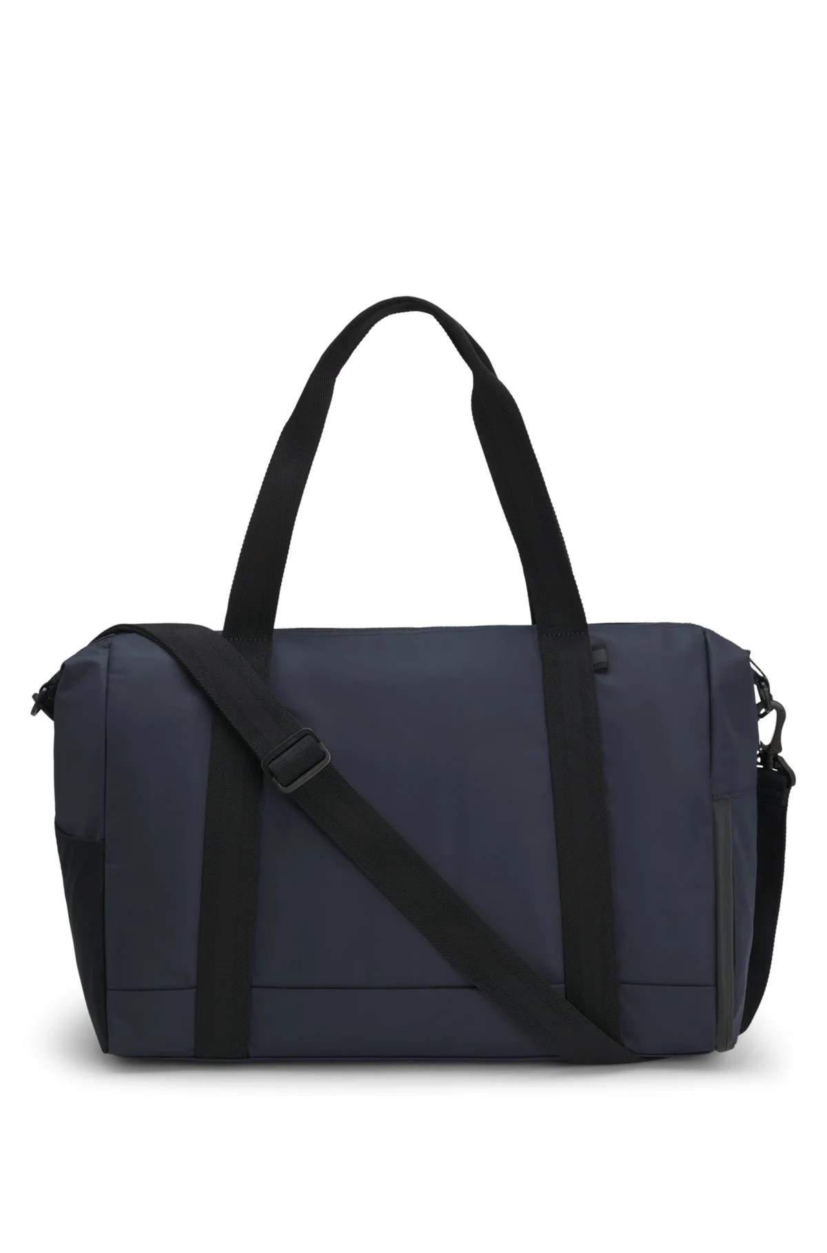 REFLECTIVE-DETAIL HOLDALL IN FAUX LEATHER - 1