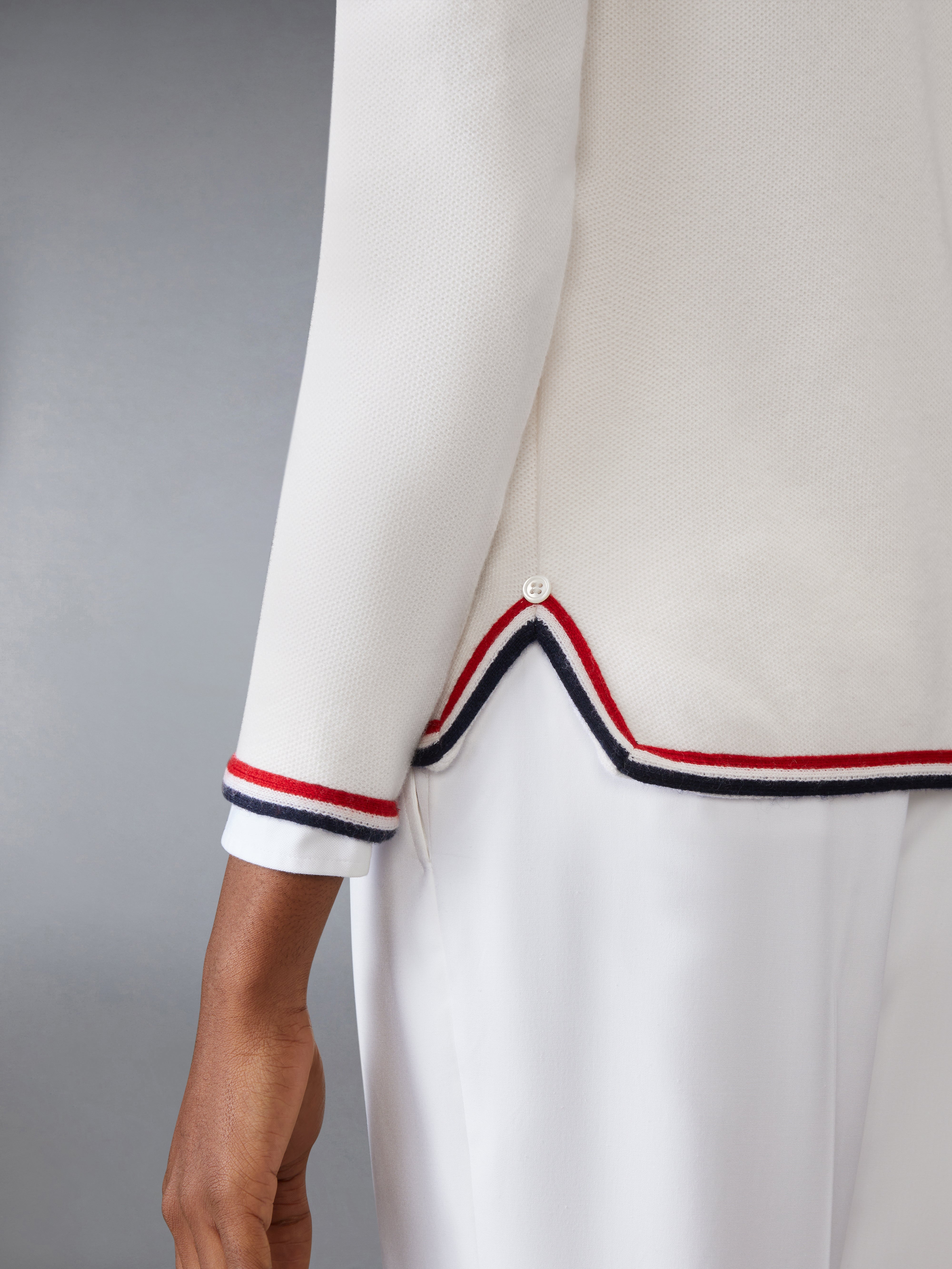 CASHMERE LONG SLEEVE TOP - 5