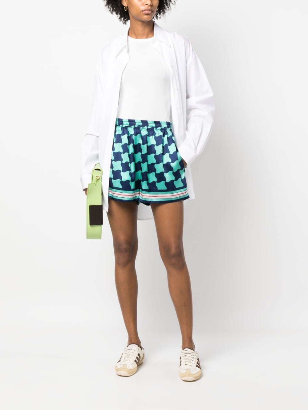 Casa Way silk shorts - 2
