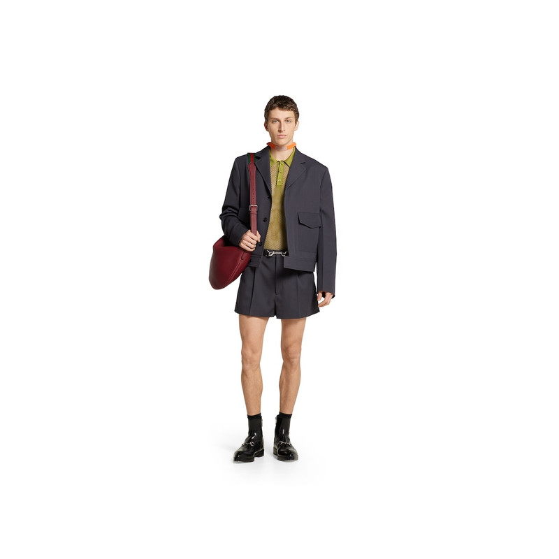 GUCCI Wool twill shorts outlook