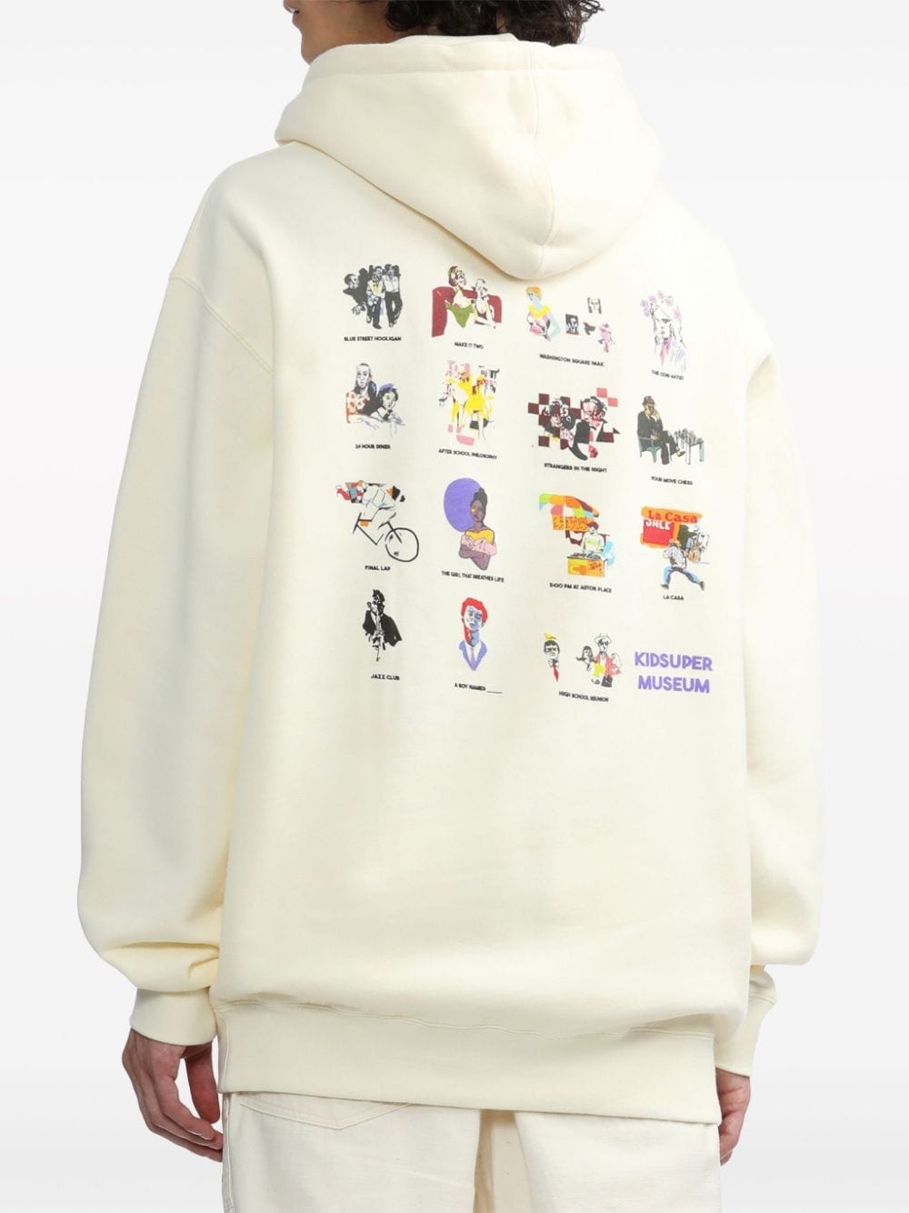 logo-print hoodie - 4