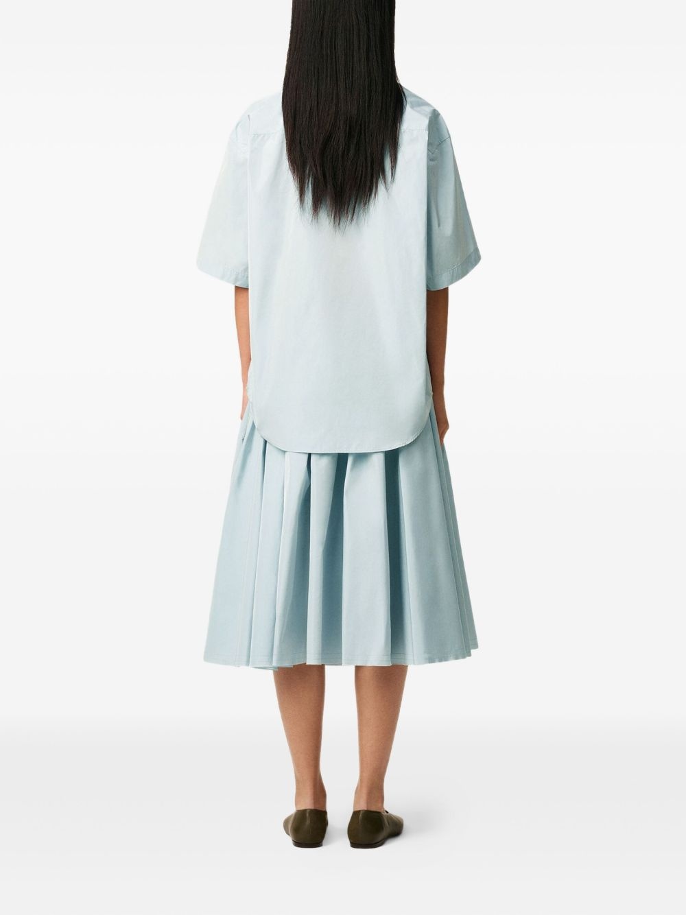 short-sleeve button-up shirt - 5