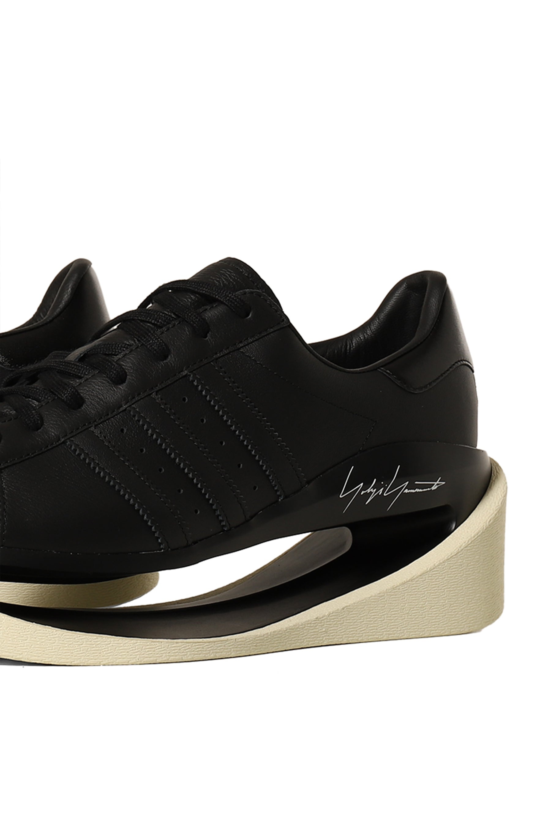 Y-3 GENDO SUPERSTAR / BLK BLK CREWHT - 7