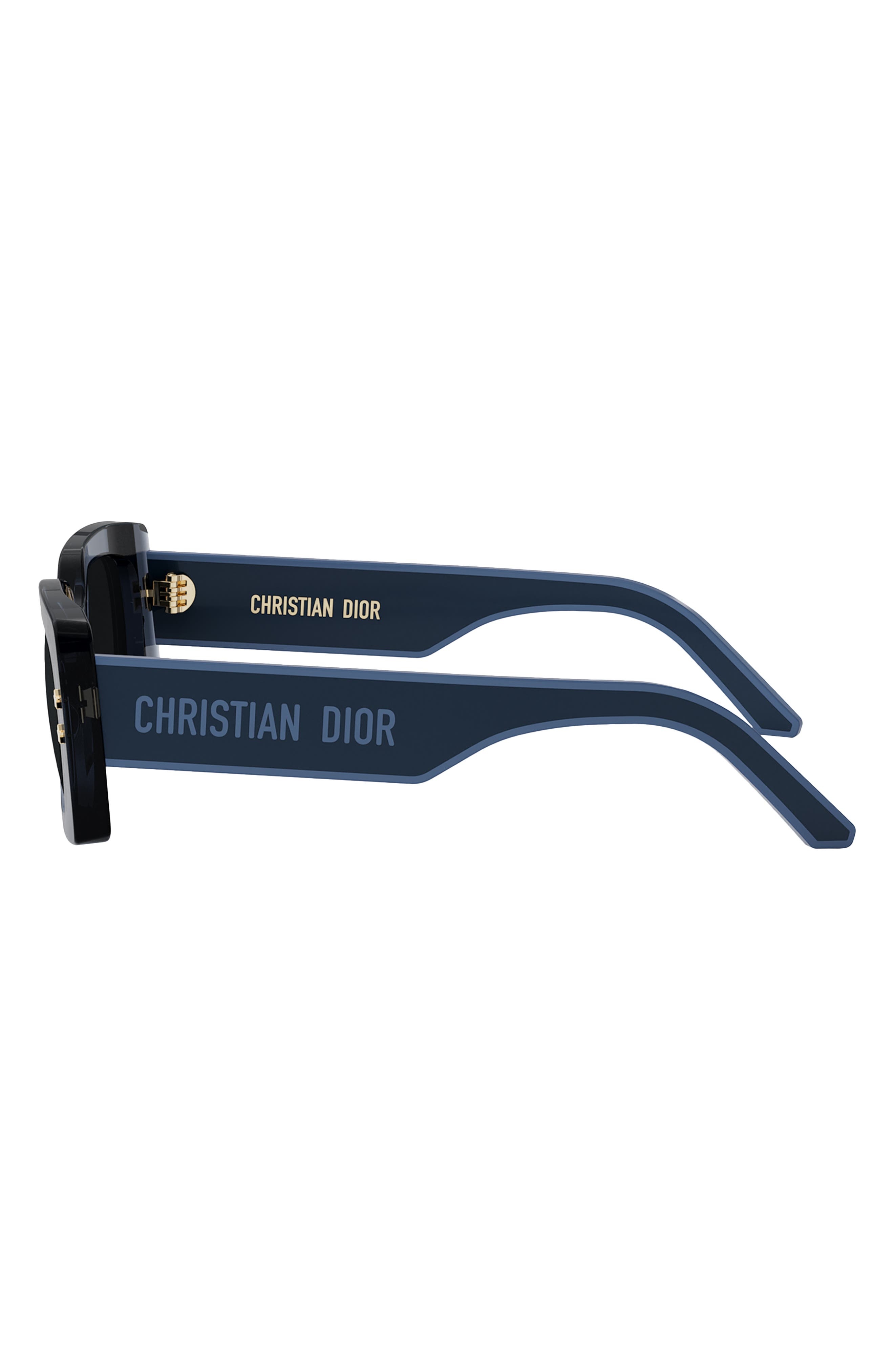 'DiorPacific S1U 53mm Rectangular Sunglasses in Blue/Other /Blue at Nordstrom - 7