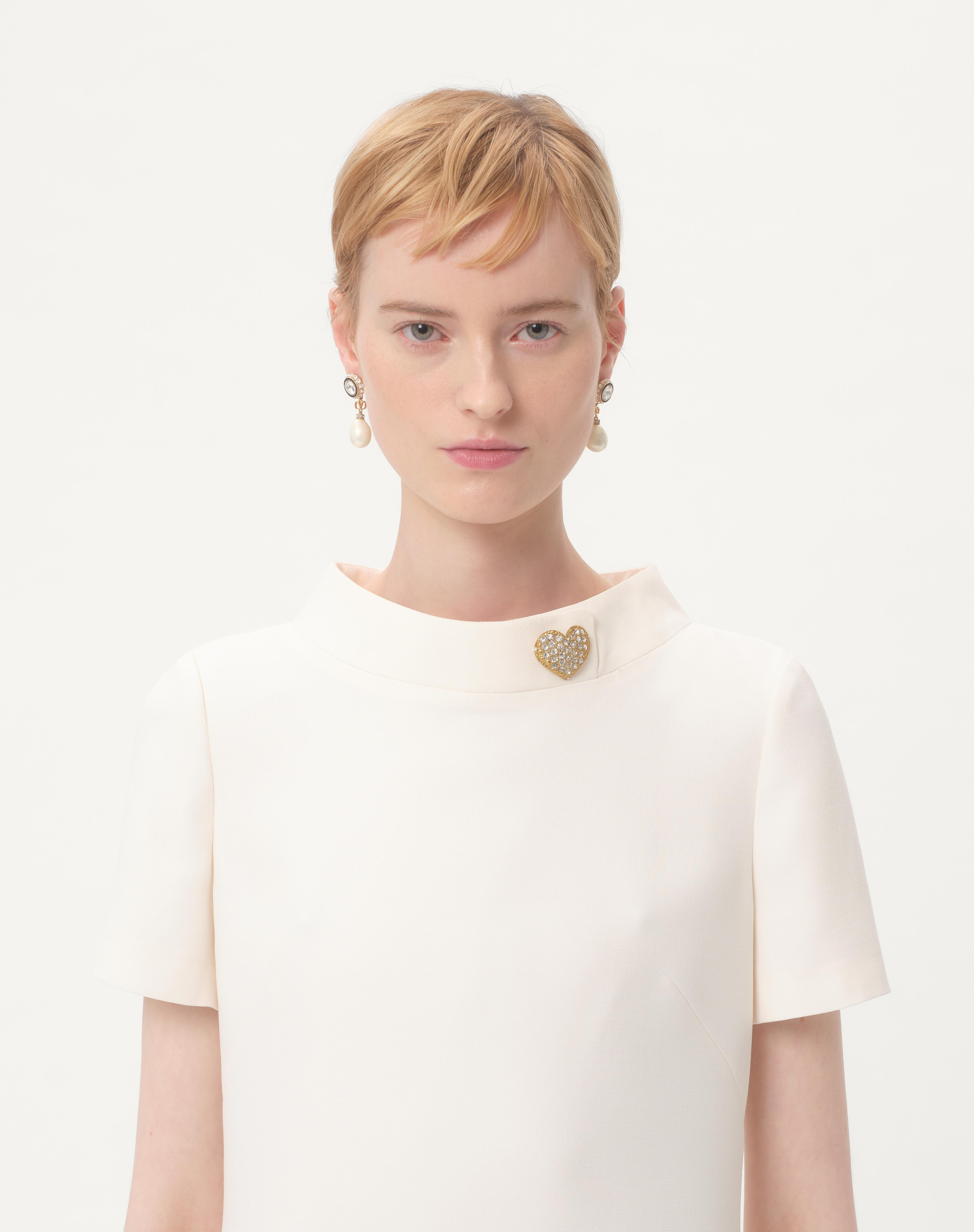 CREPE COUTURE SHORT DRESS - 4