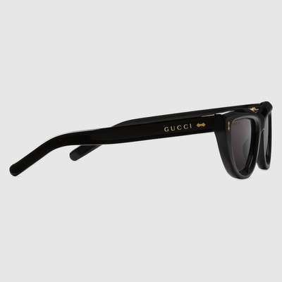 GUCCI Cat-eye frame sunglasses outlook