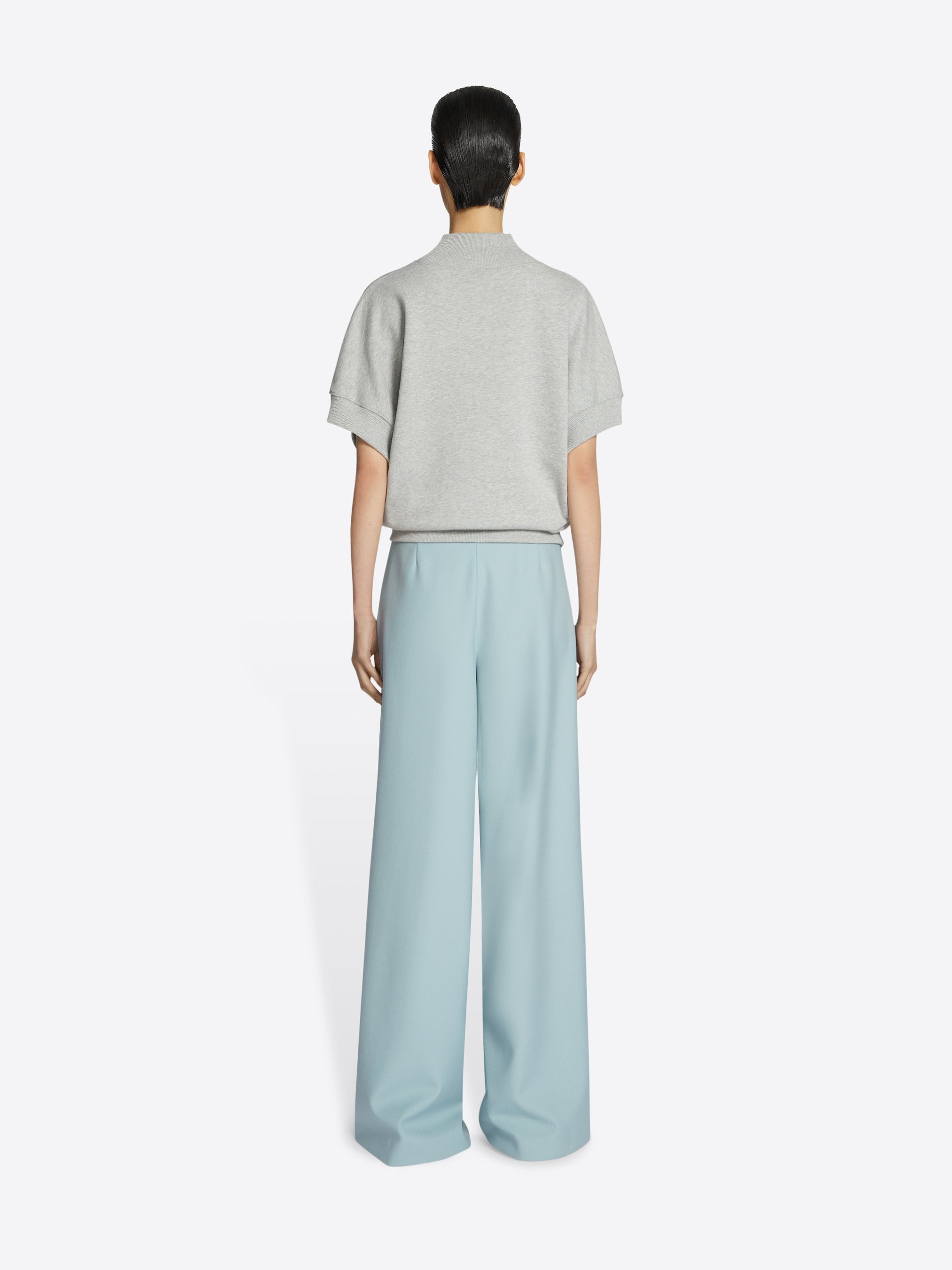 WIDE PLEATED PANTS - 4
