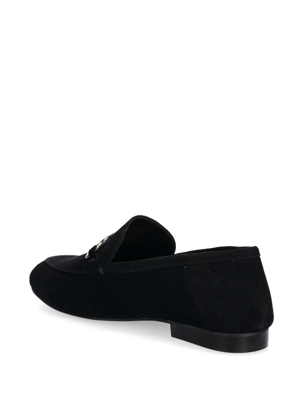 logo-plaque loafers - 3