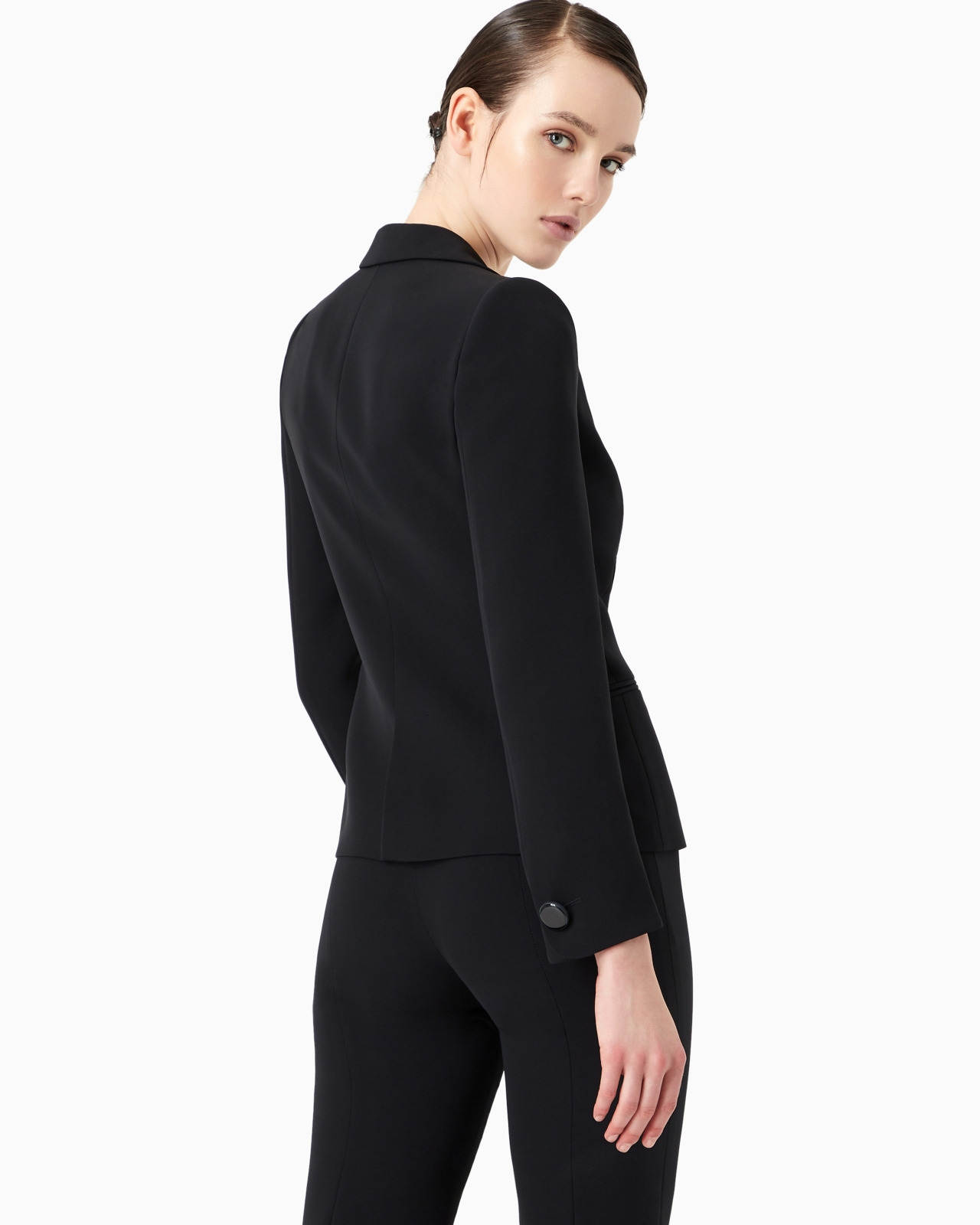 Mulberry silk single-breasted jacket - 3