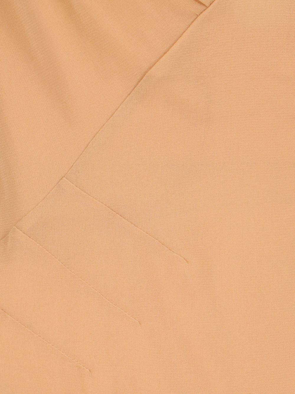 cross-back silk bodysuit - 3
