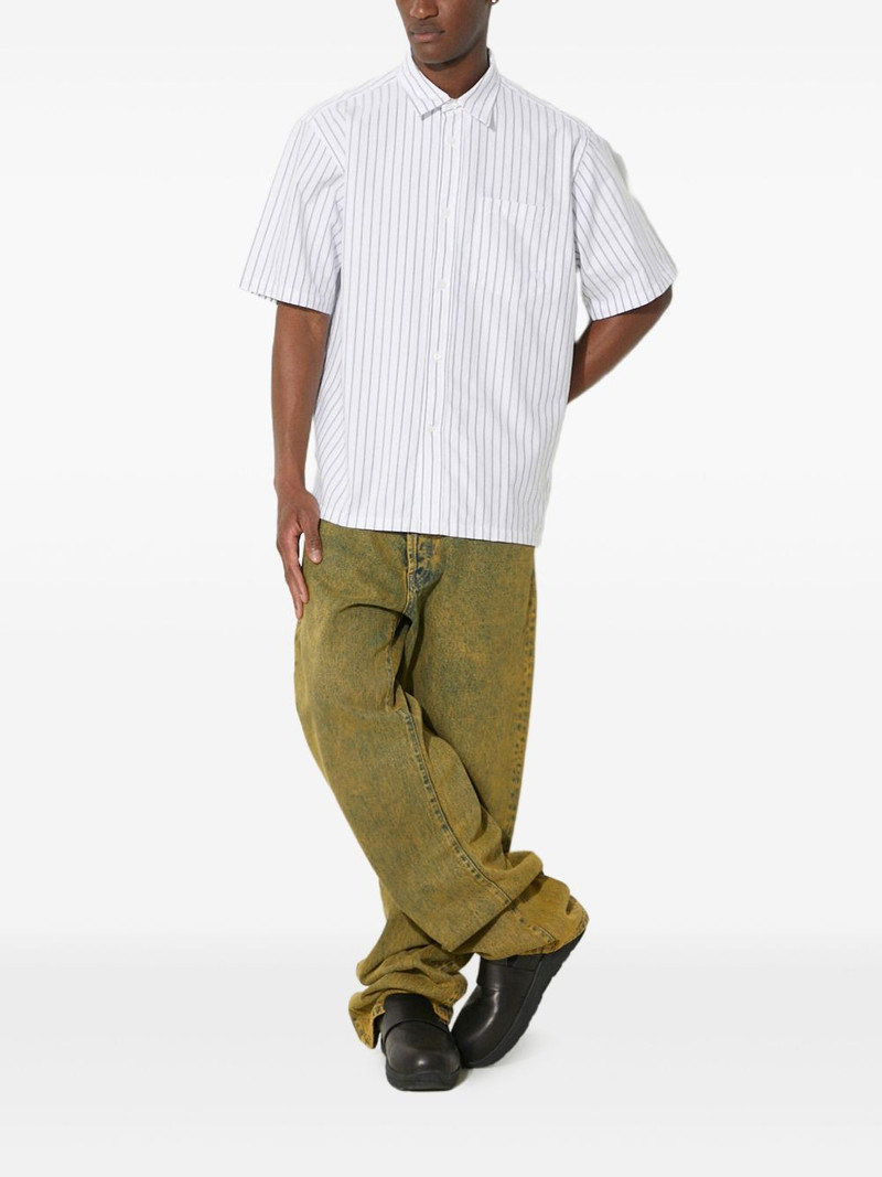 NORSE PROJECTS striped short-sleeve shirt outlook