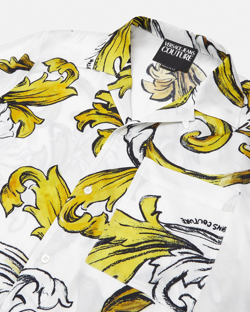 VERSACE JEANS COUTURE Outline Barocco Regular-Fit Shirt outlook