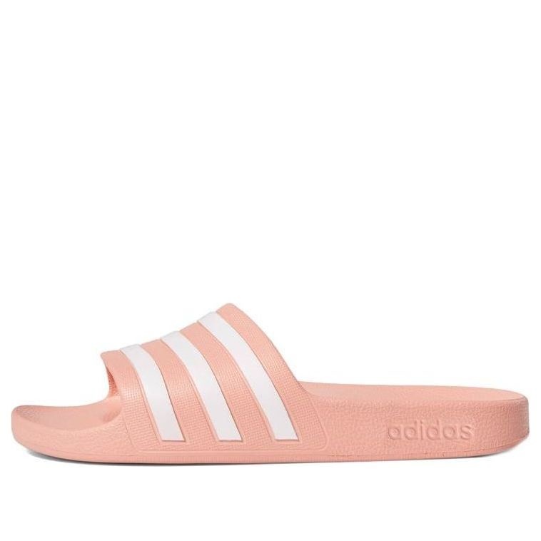 (WMNS) adidas Adilette Aqua 'Light Pink White' G28714 - 1