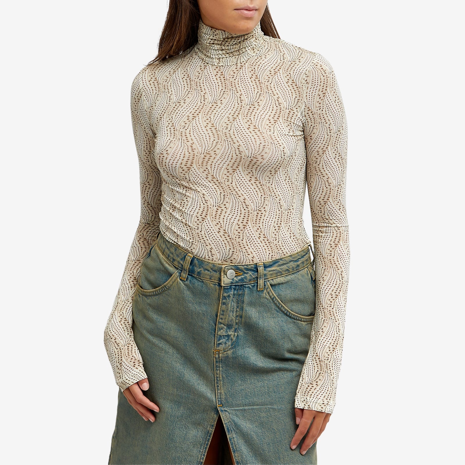 Isabel Marant Joyela Turtle Neck Top - 2