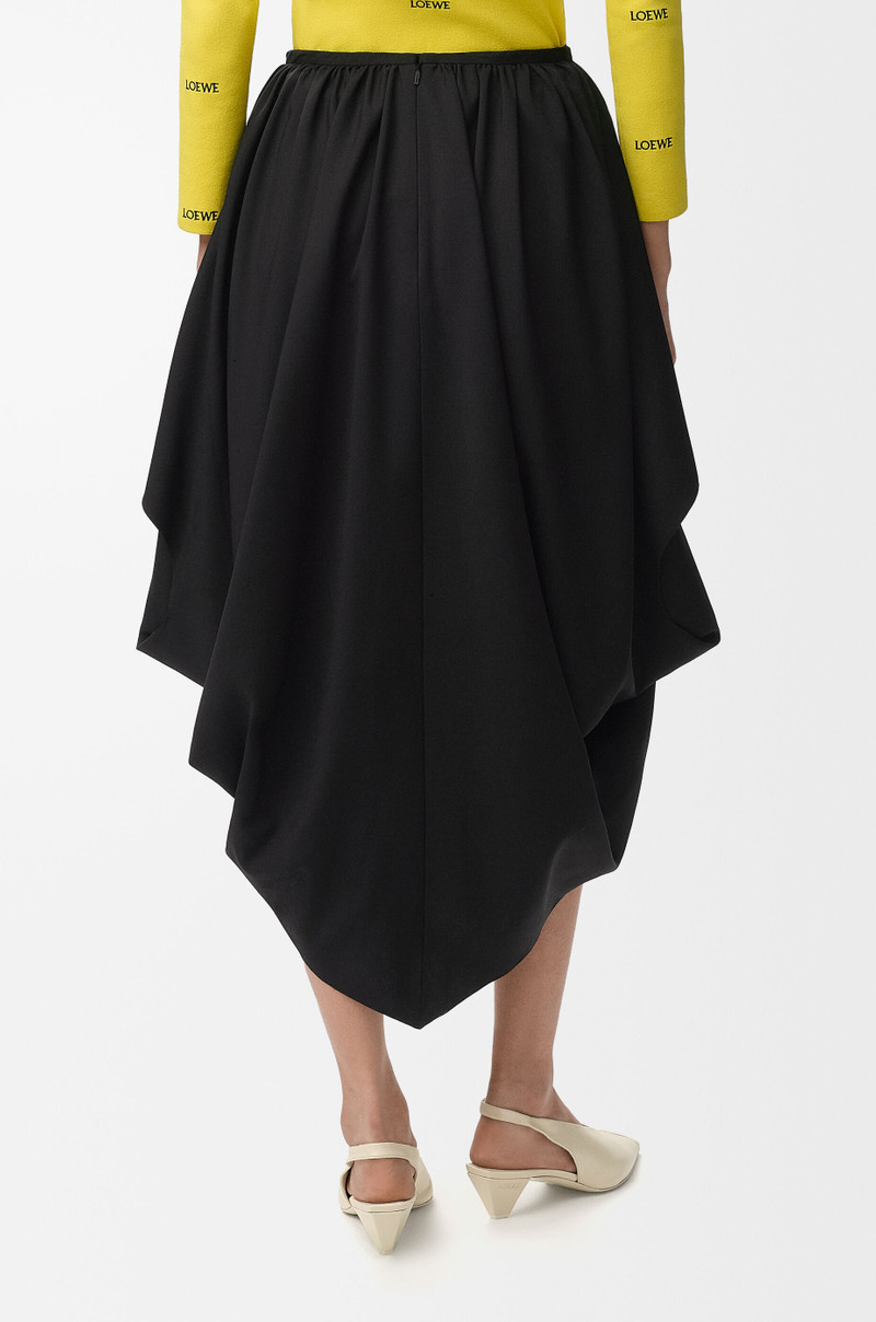 Skirt in viscose and wool blend 4