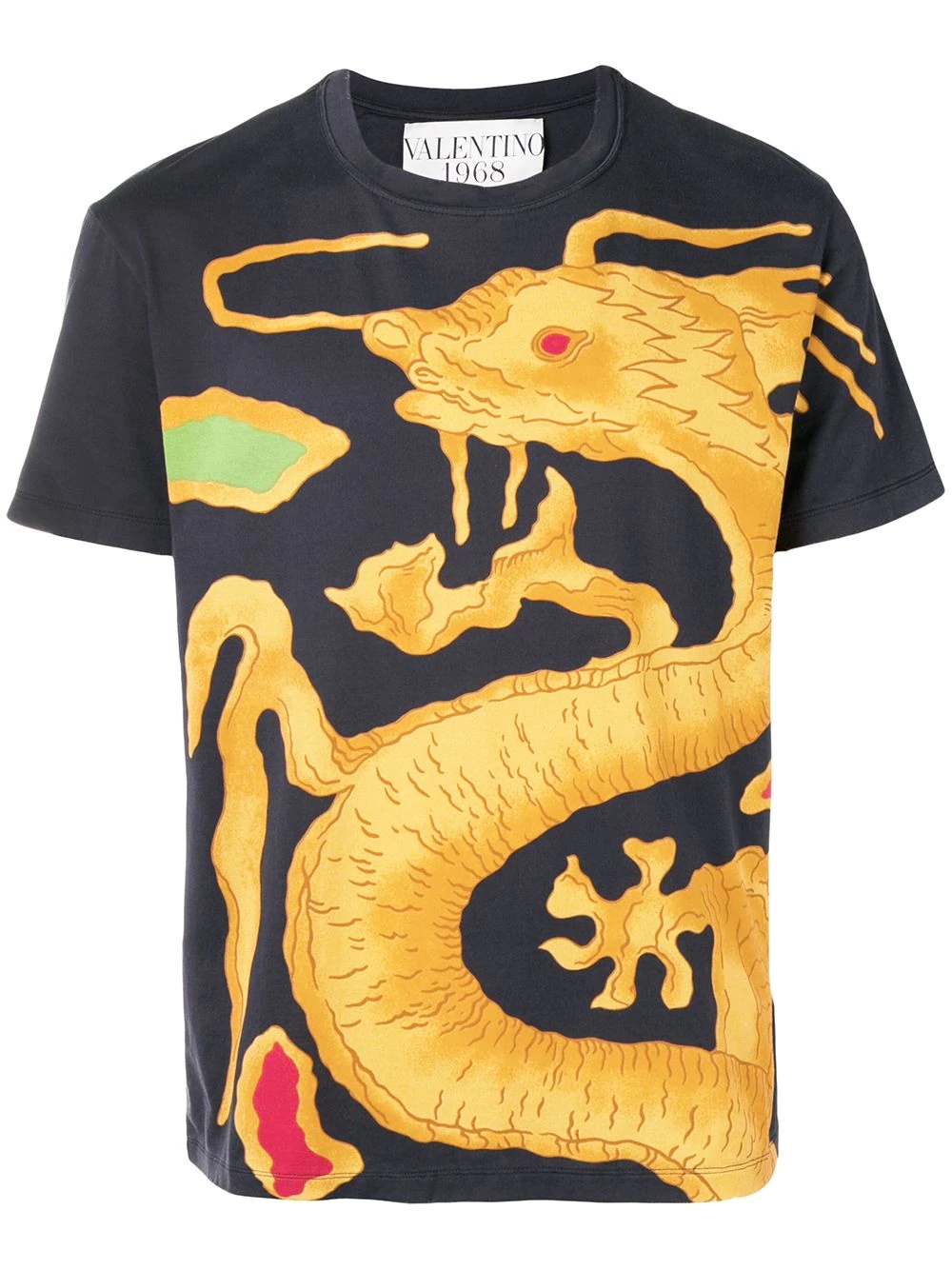 dragon printed t-shirt  - 1