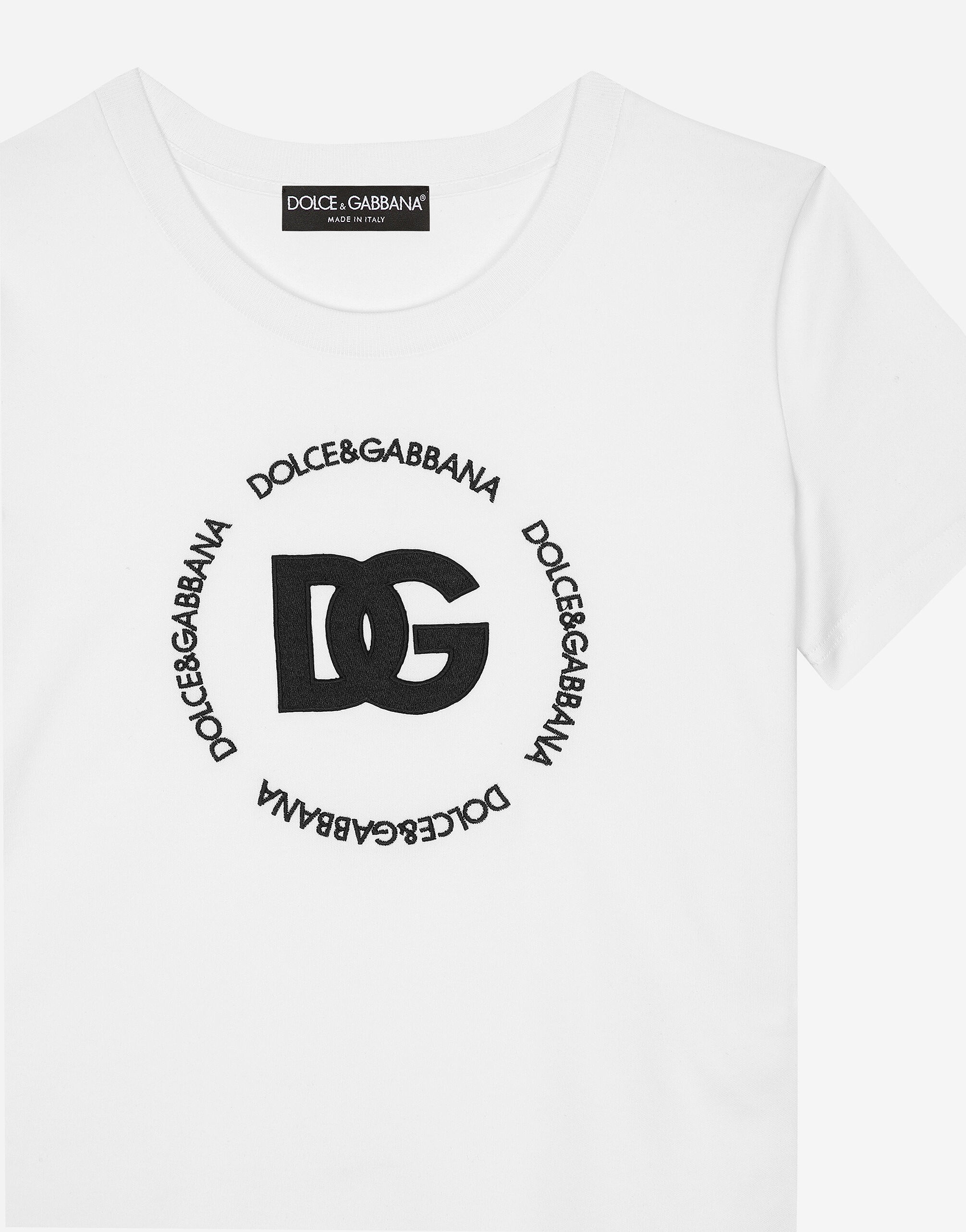 Jersey T-shirt with DG logo - 3