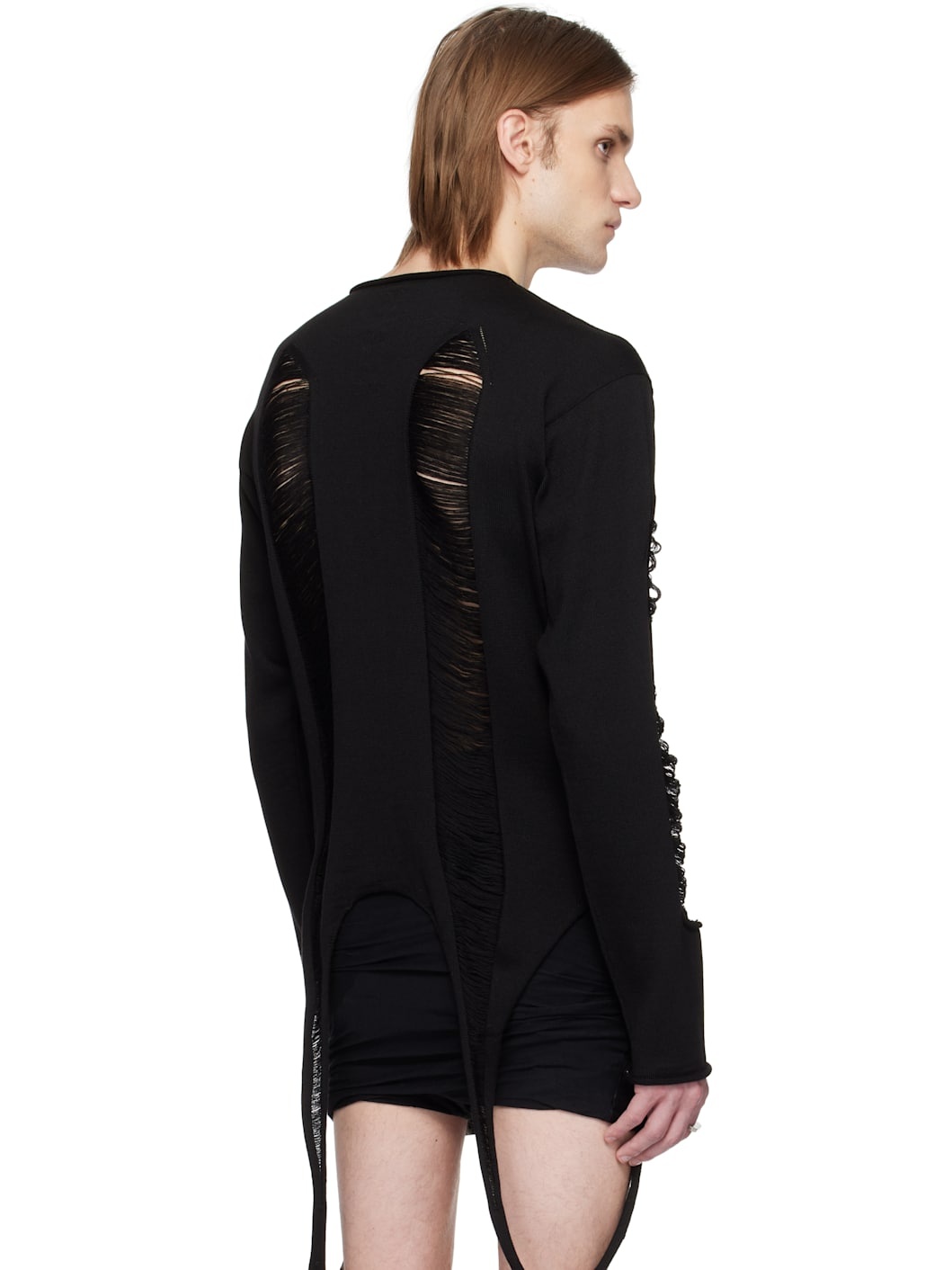 Black Hollywood LS Sweater - 3