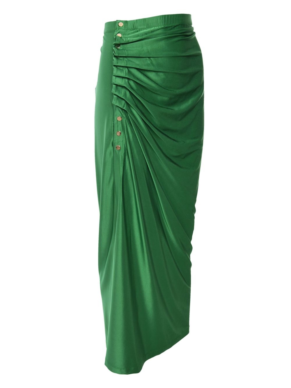 draped-detail skirt - 3