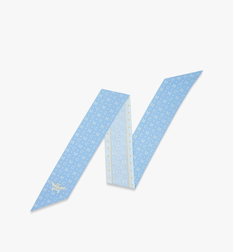 MCM Monogram Petite Scarf in Organic Silk outlook