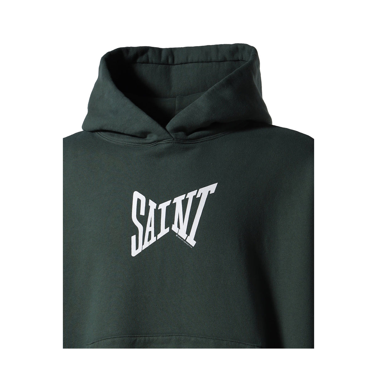 RIBON SAINT HOODIE (GREEN) - 4