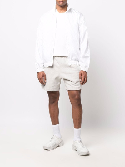 MISBHV raw cut-finish cotton track shorts outlook