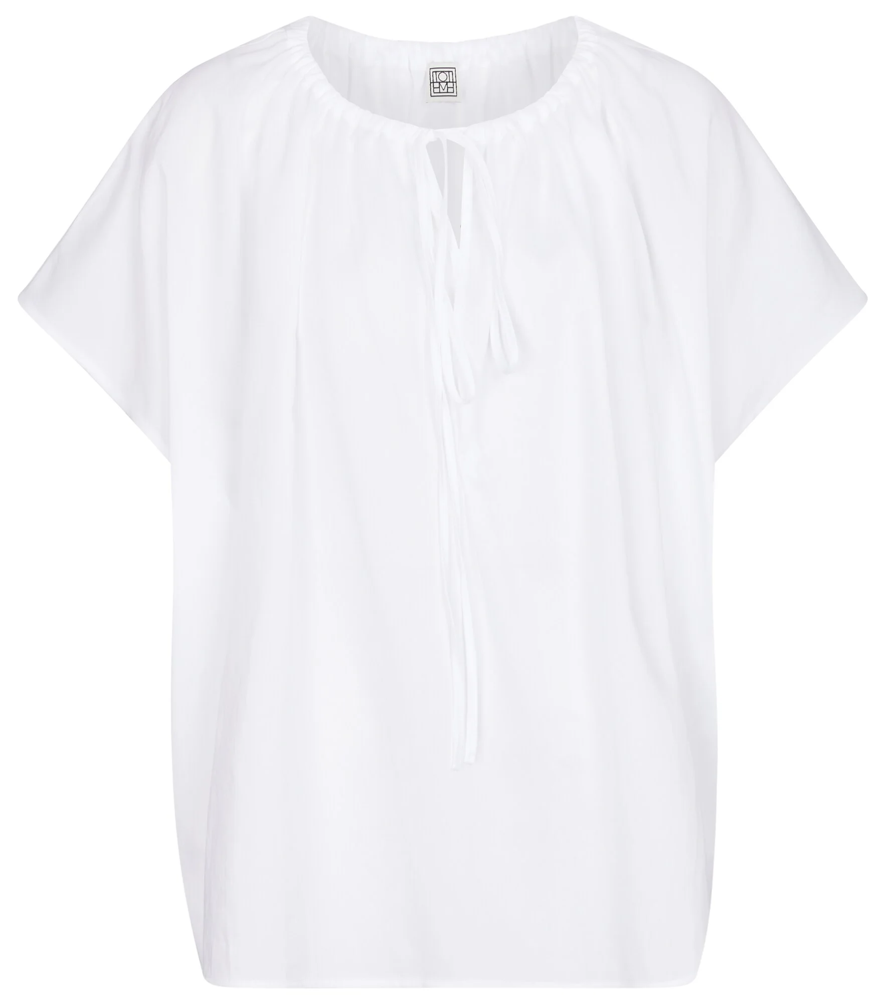 Gathered blouse - 1