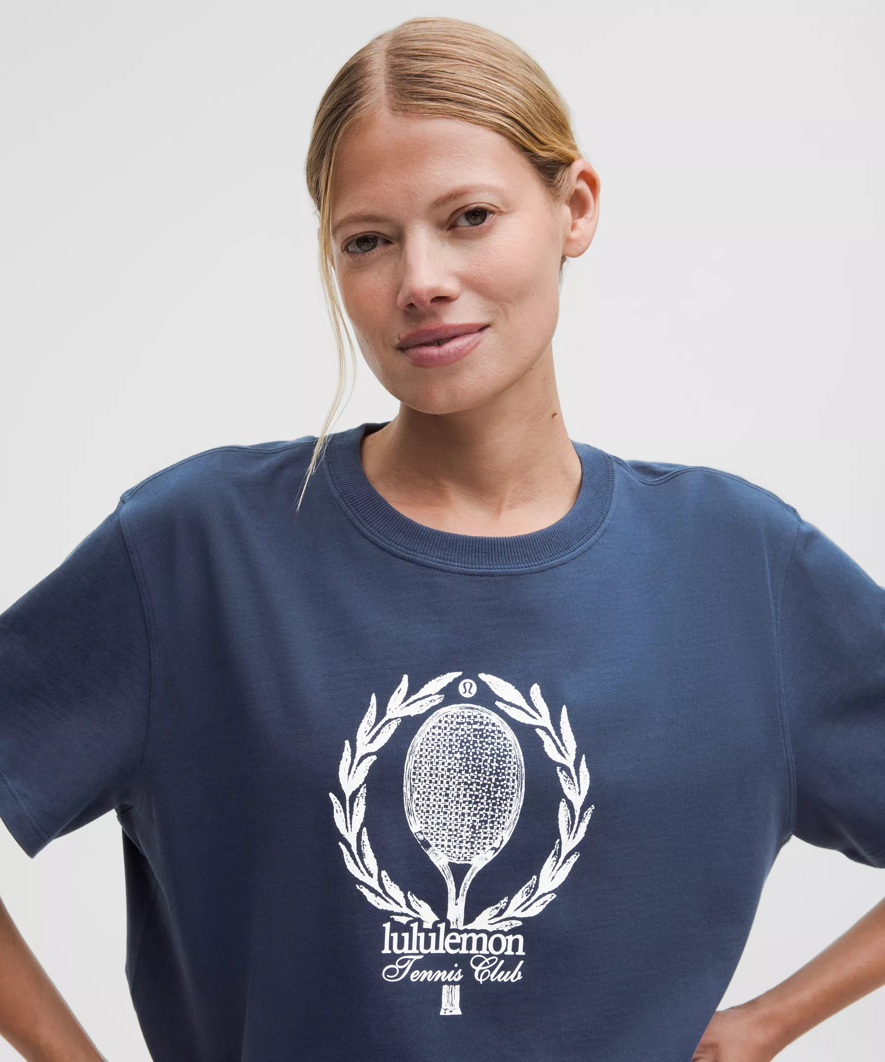 Relaxed-Fit Cotton T-Shirt *Tennis Club - 4
