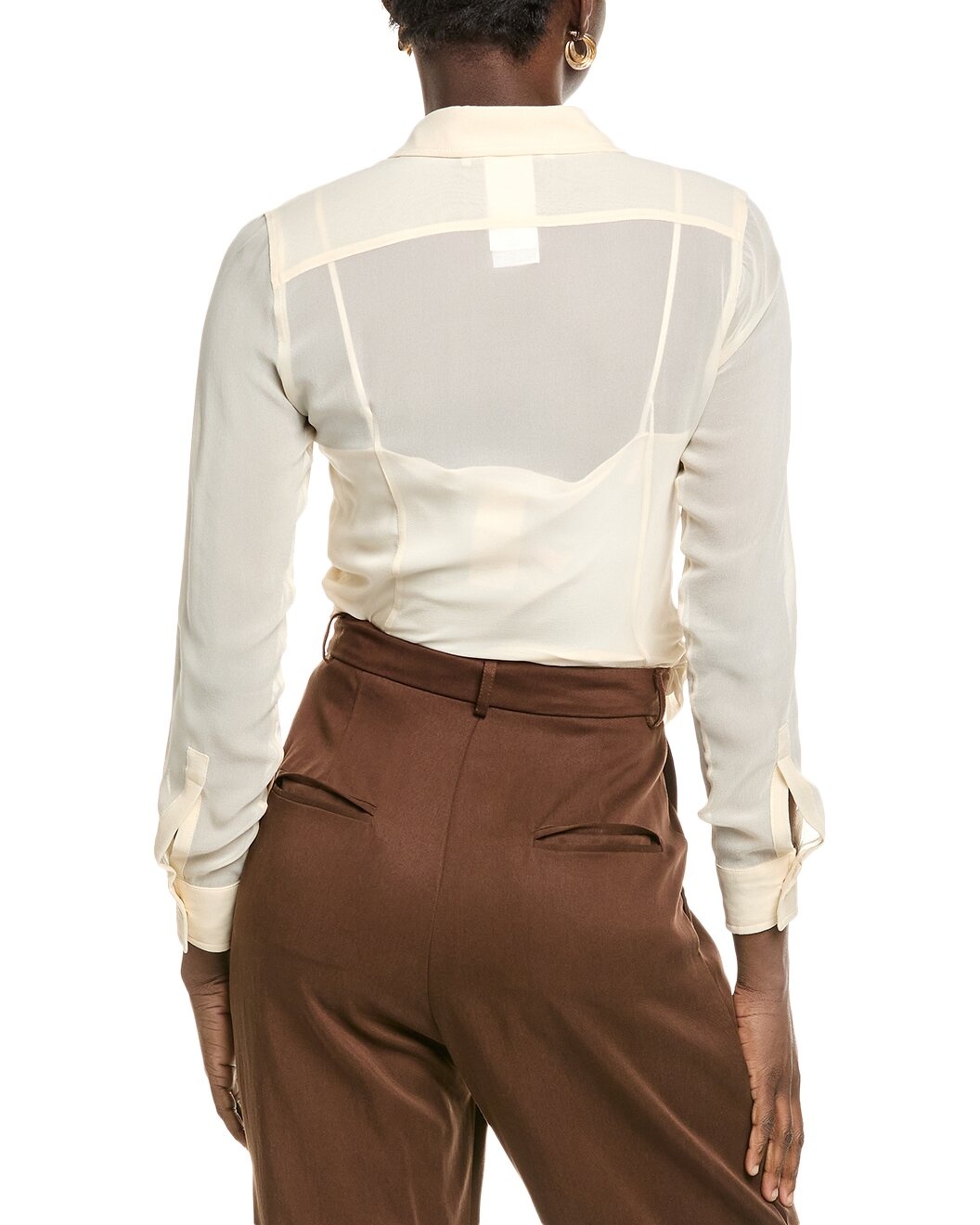 Max Mara Vongola Silk Shirt - 2
