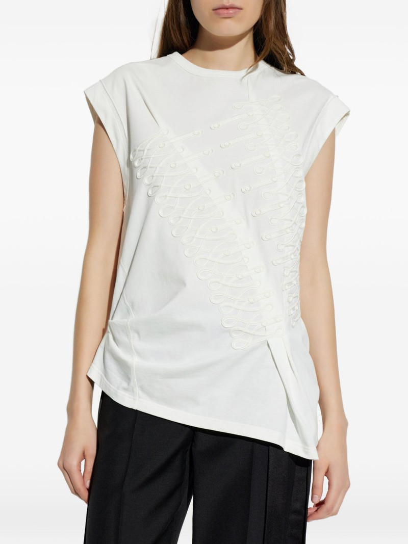 sleeveless asymmetric T-shirt 3