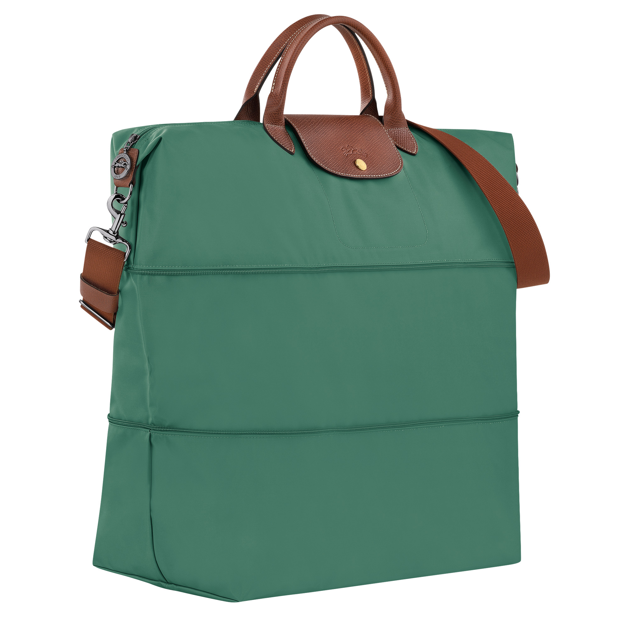 Le Pliage Original Travel bag expandable Sage - Recycled canvas - 2