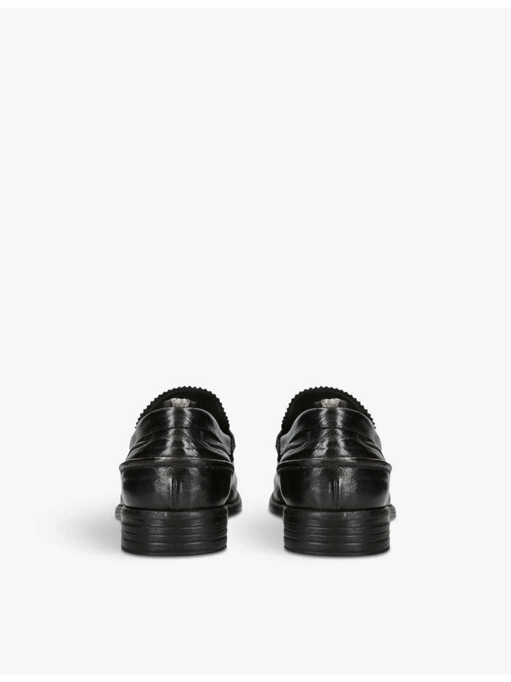Calixte leather penny loafers - 4