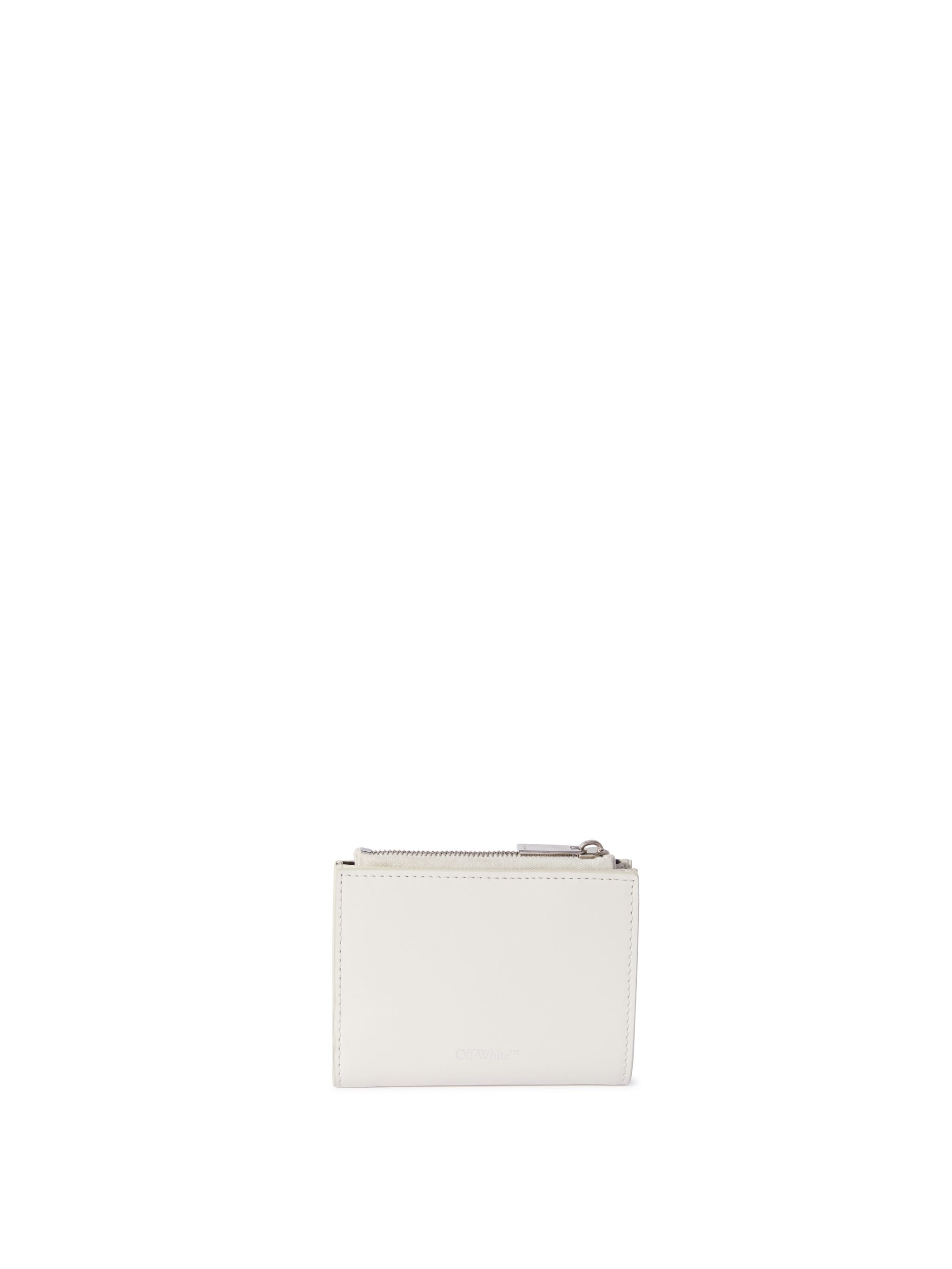 White Jitney Quote Zippered Bifold - 2