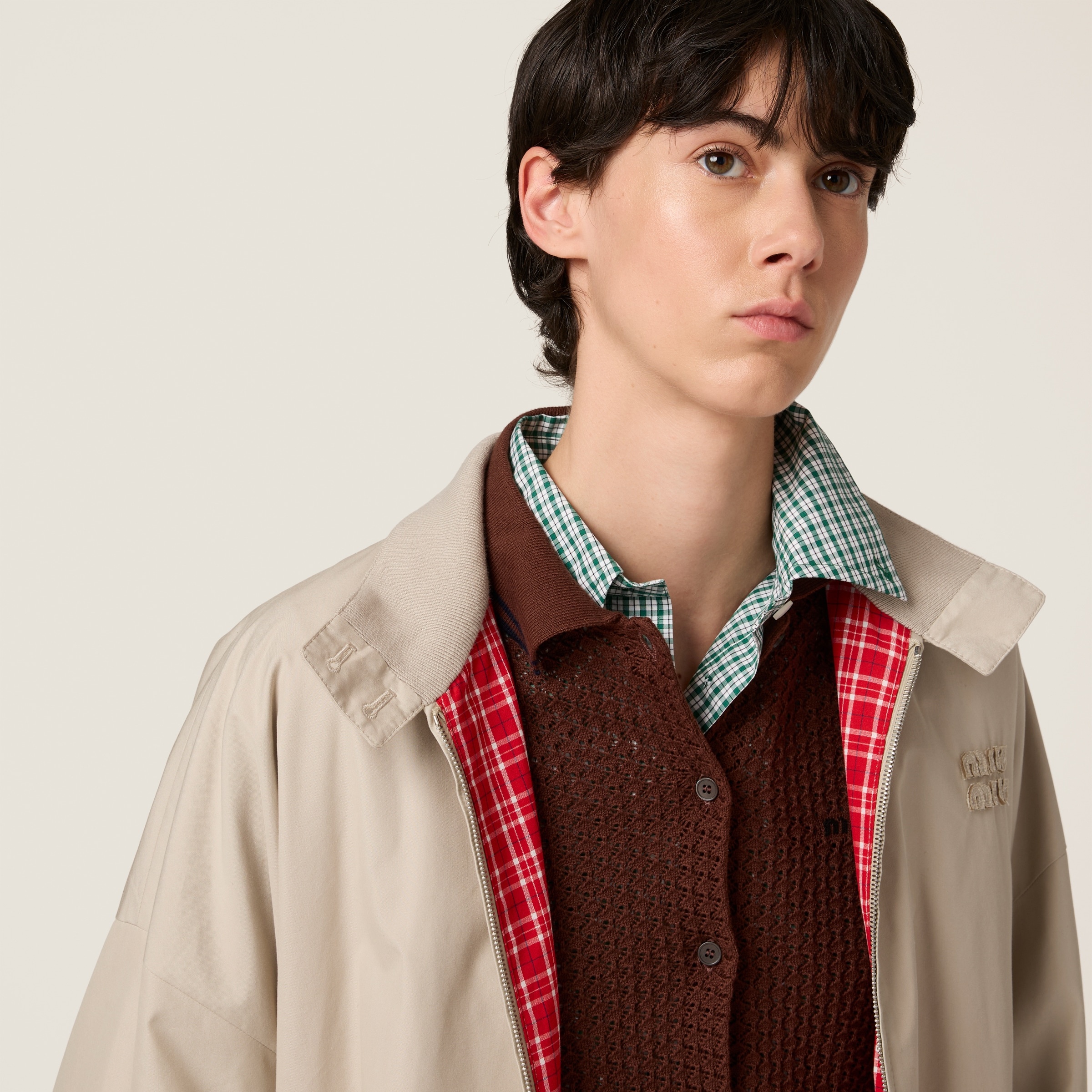 Panama cotton blouson jacket - 4
