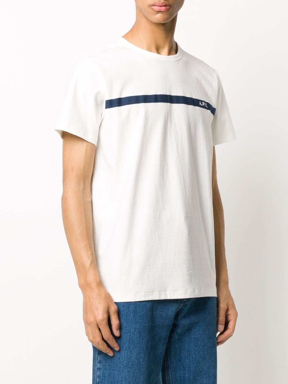 logo striped T-shirt - 3