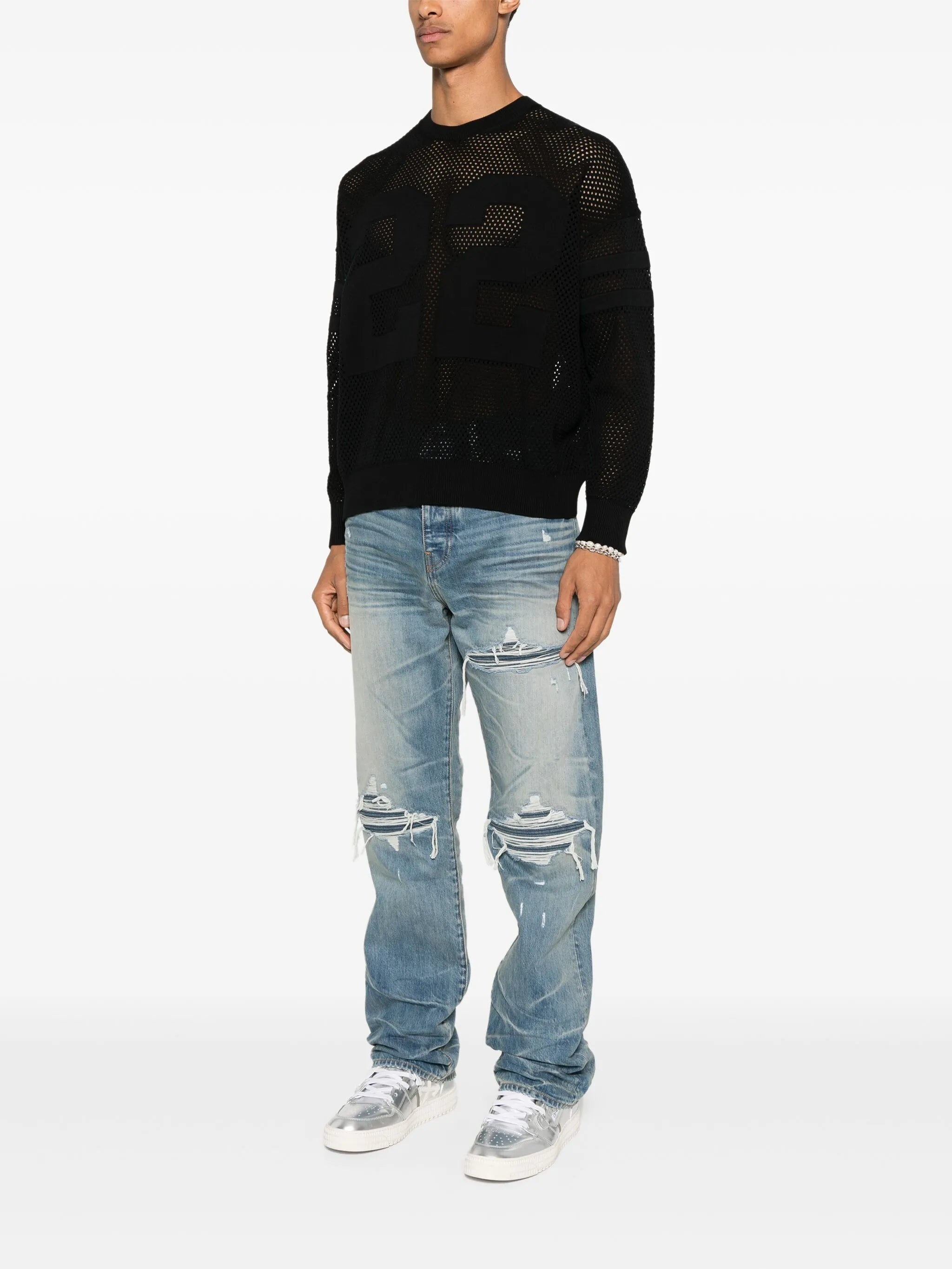Crew-neck Sweater - 2