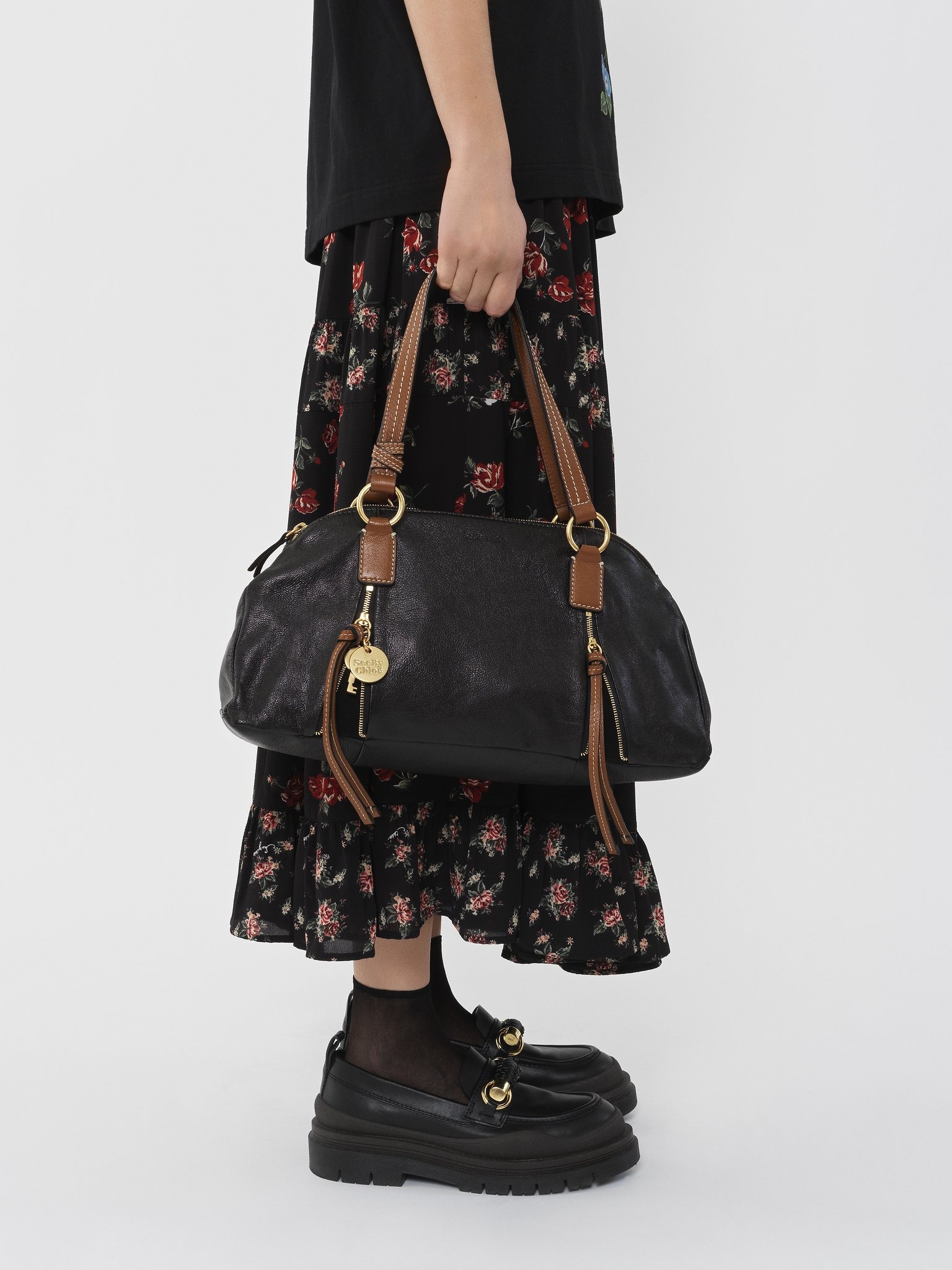 INDRA DOUBLE HANDLE BAG - 4
